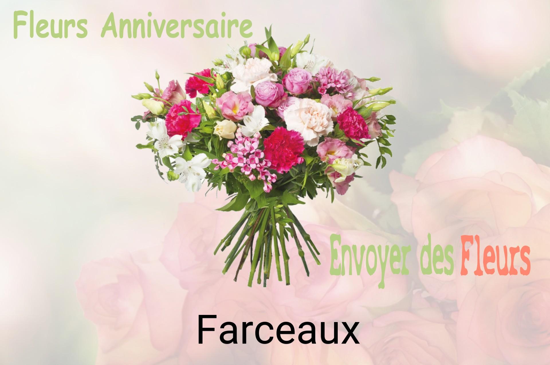 Bouquet de fleurs d’anniversaire livré à Farceaux