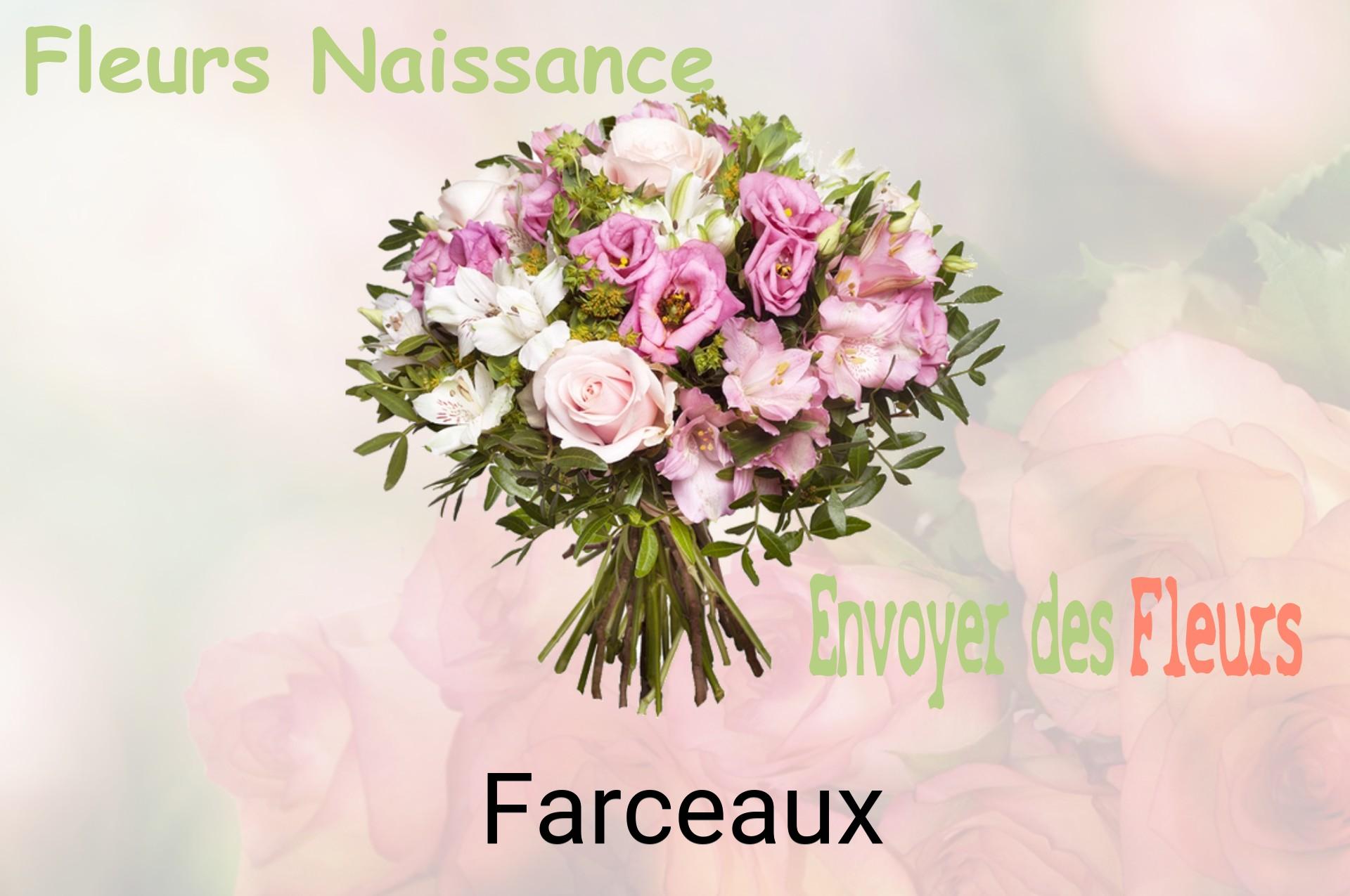 Bouquet de fleurs de naissance livré à Farceaux