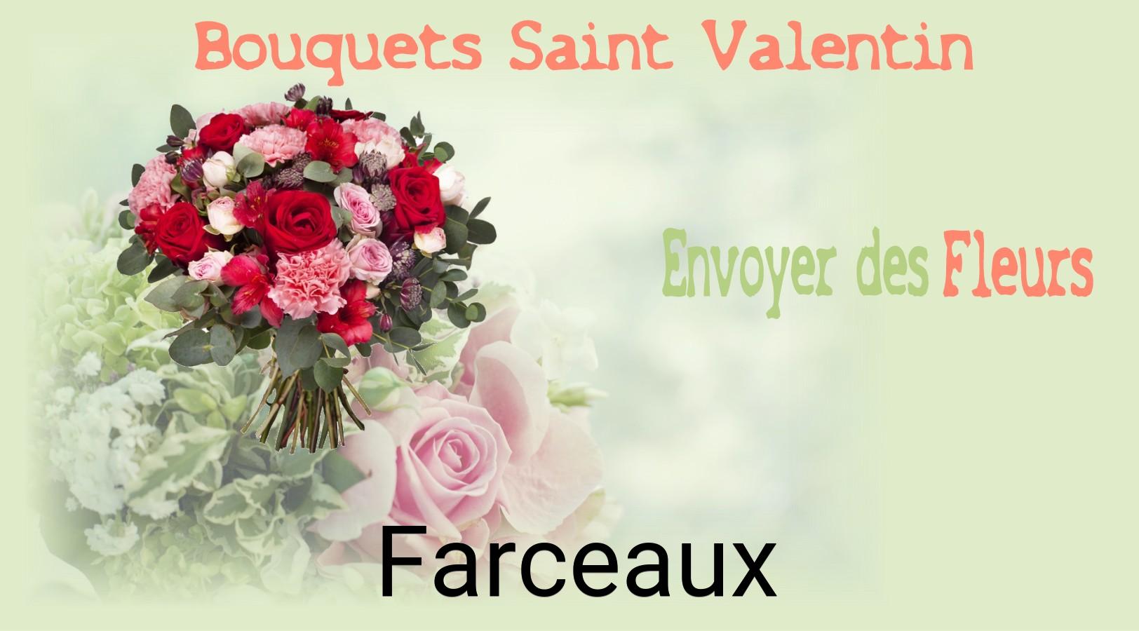 Roses de Saint-Valentin livrées à Farceaux